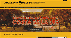 Desktop Screenshot of andaluciaomeeting.com